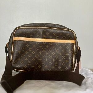 Louis Vuitton Brown Monogram Messenger Bag